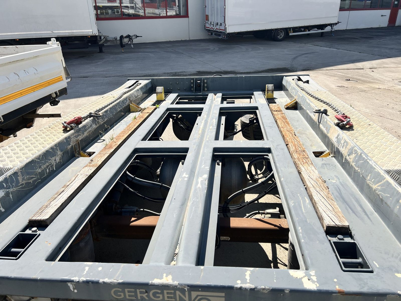 Hüffermann Tandem- Absetzmuldenanhänger - Krokhenger/ Liftdumper henger: bilde 5 Hüffermann Tandem- Absetzmuldenanhänger - Krokhenger/ Liftdumper henger: bilde 5