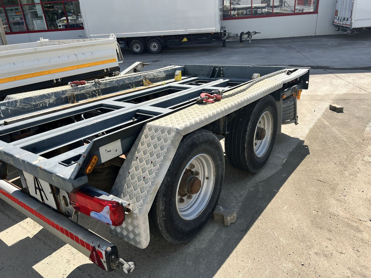 Hüffermann Tandem- Absetzmuldenanhänger - Krokhenger/ Liftdumper henger: bilde 4 Hüffermann Tandem- Absetzmuldenanhänger - Krokhenger/ Liftdumper henger: bilde 4