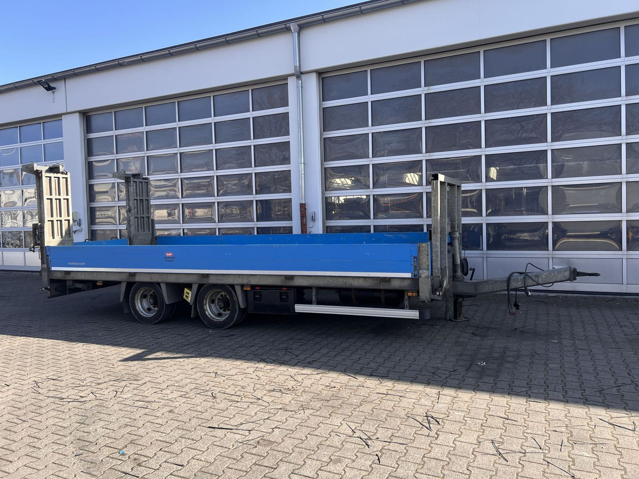 Humbaur 13,6 t Tandemtieflader - Lavloader tilhenger: bilde 1 Humbaur 13,6 t Tandemtieflader - Lavloader tilhenger: bilde 1