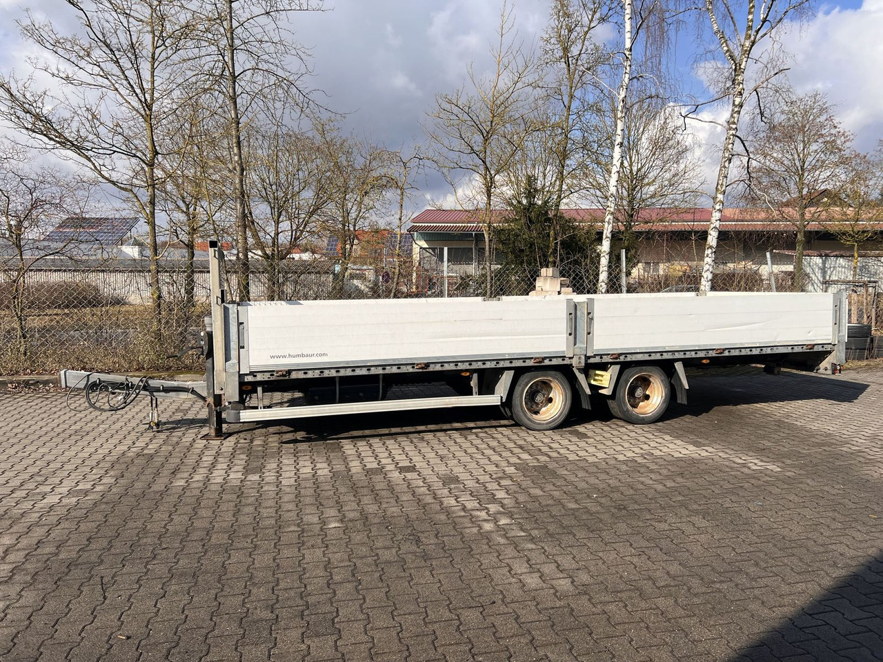 Humbaur 14,4 t Tandem- Pritschenanhänger- Tieflader - Lavloader tilhenger: bilde 1 Humbaur 14,4 t Tandem- Pritschenanhänger- Tieflader - Lavloader tilhenger: bilde 1
