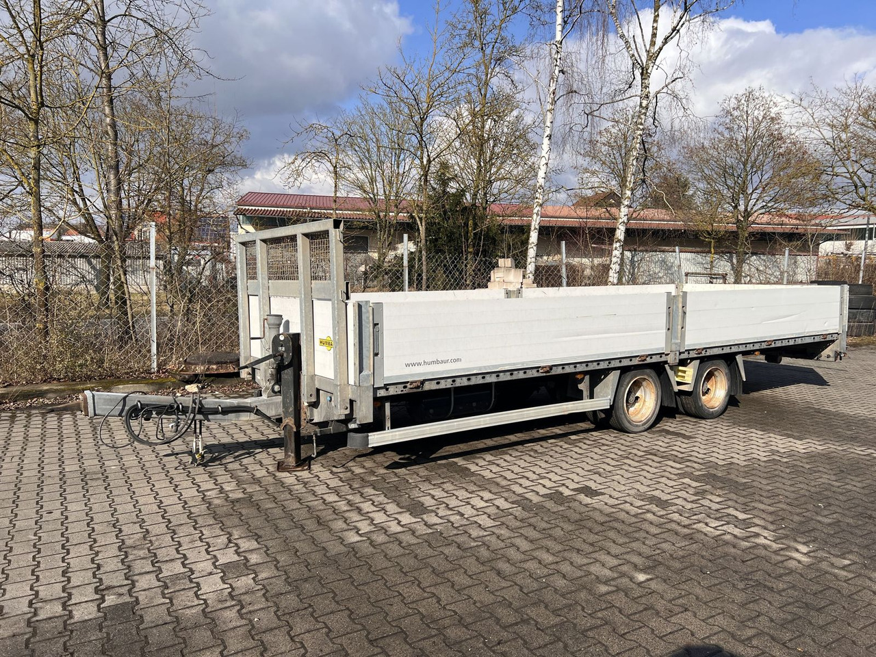 Humbaur 14,4 t Tandem- Pritschenanhänger- Tieflader - Lavloader tilhenger: bilde 2 Humbaur 14,4 t Tandem- Pritschenanhänger- Tieflader - Lavloader tilhenger: bilde 2