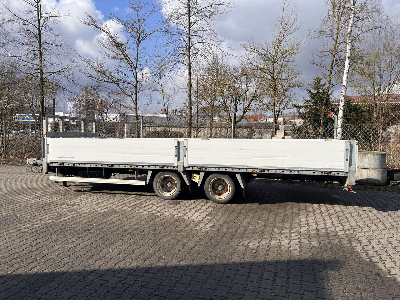 Humbaur 14,4 t Tandem- Pritschenanhänger- Tieflader - Lavloader tilhenger: bilde 4 Humbaur 14,4 t Tandem- Pritschenanhänger- Tieflader - Lavloader tilhenger: bilde 4