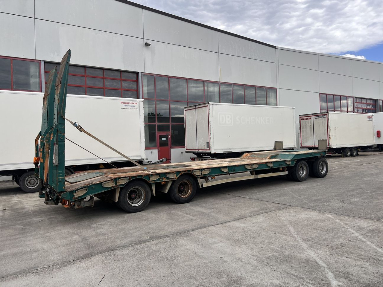 Humbaur HTD 409525-4A 4 Achs Tiefladeranhänger - Lavloader tilhenger: bilde 5 Humbaur HTD 409525-4A 4 Achs Tiefladeranhänger - Lavloader tilhenger: bilde 5