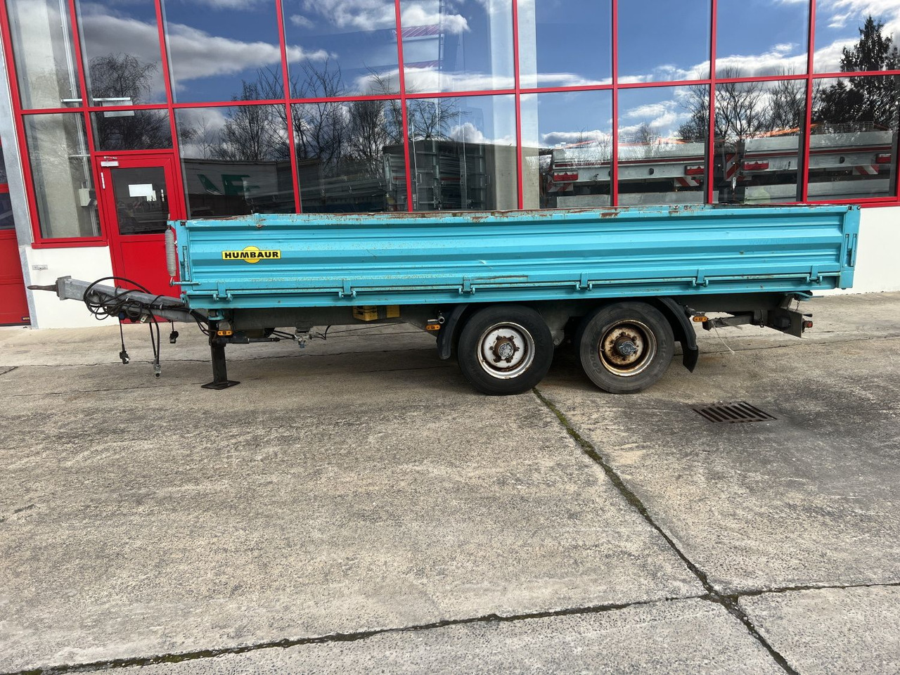 Humbaur HTK 10 50 24 Tandem Kipper- Tieflader - Tipphenger: bilde 4 Humbaur HTK 10 50 24 Tandem Kipper- Tieflader - Tipphenger: bilde 4