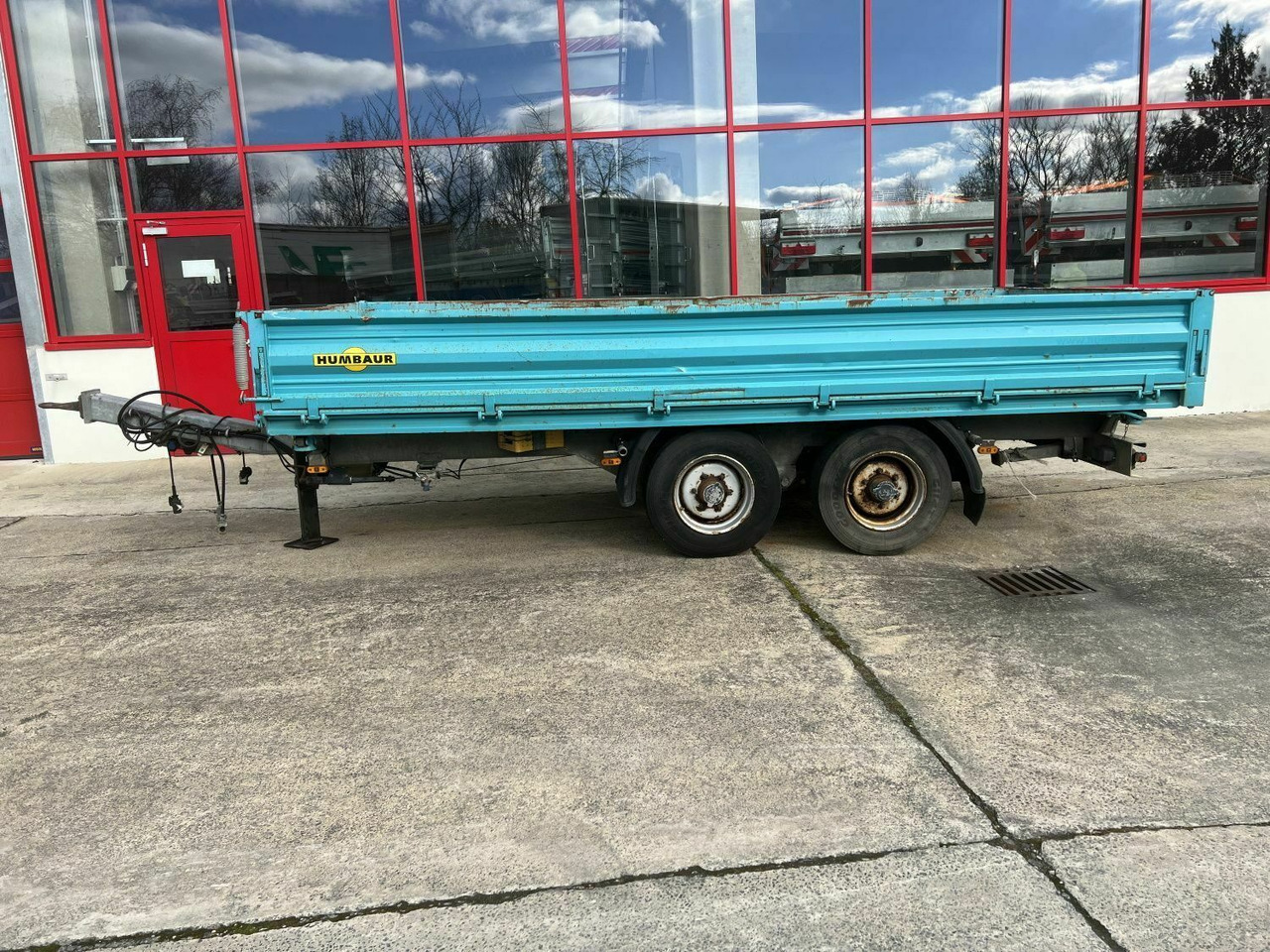 Humbaur Tandem Kipper- Tieflader - Tipphenger: bilde 4 Humbaur Tandem Kipper- Tieflader - Tipphenger: bilde 4