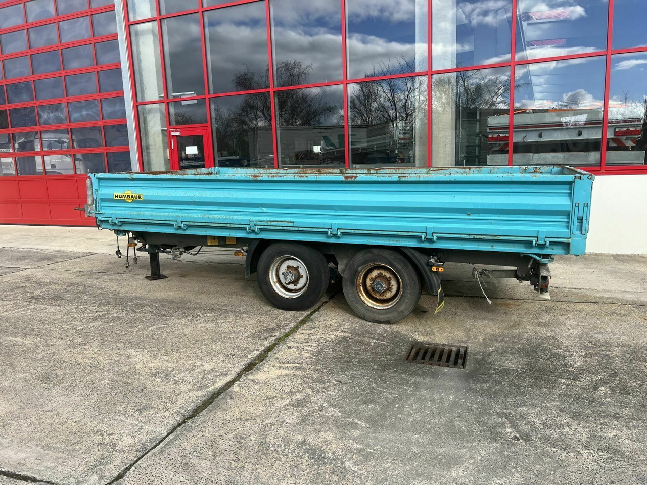 Humbaur Tandem Kipper- Tieflader - Tipphenger: bilde 2 Humbaur Tandem Kipper- Tieflader - Tipphenger: bilde 2