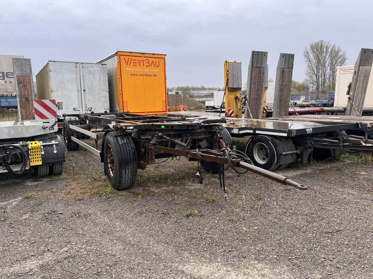 Krone 2 Achs Wechselanhänger BDF - Container-transport/ Vekselflak tilhenger: bilde 2 Krone 2 Achs Wechselanhänger BDF - Container-transport/ Vekselflak tilhenger: bilde 2