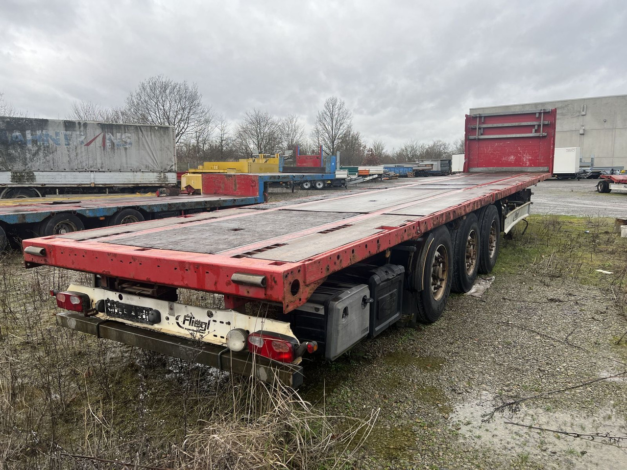 Krone 3 Achs Sattelauflieger - Åpen semitrailer: bilde 3 Krone 3 Achs Sattelauflieger - Åpen semitrailer: bilde 3