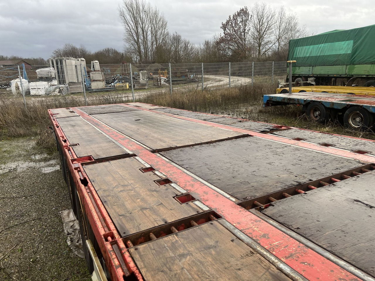 Krone 3 Achs Sattelauflieger - Åpen semitrailer: bilde 5 Krone 3 Achs Sattelauflieger - Åpen semitrailer: bilde 5