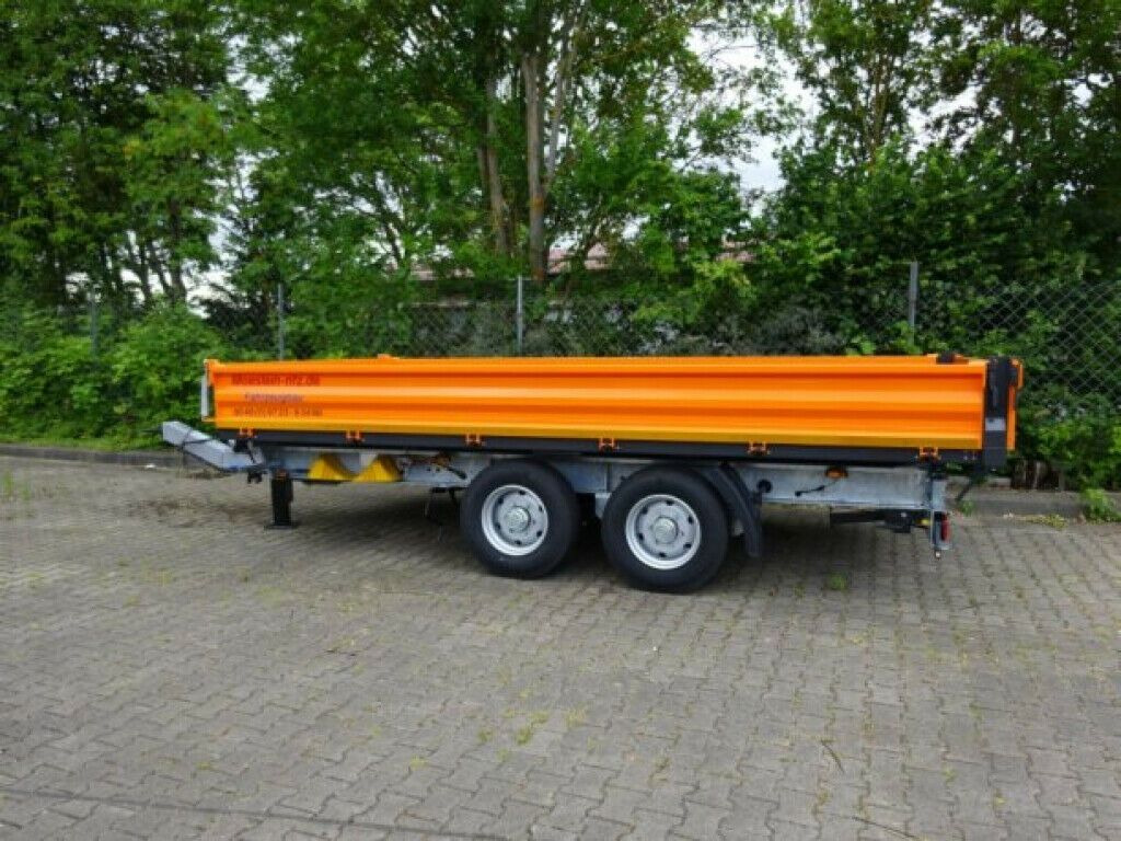 Möslein 13 t Tandem 3- Seitenkipper Tieflader-- Neufahr - Tipphenger: bilde 4 Möslein 13 t Tandem 3- Seitenkipper Tieflader-- Neufahr - Tipphenger: bilde 4