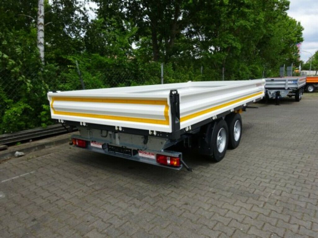 Möslein 13 t Tandem 3- Seitenkipper Tieflader-- Neufahr - Tipphenger: bilde 4 Möslein 13 t Tandem 3- Seitenkipper Tieflader-- Neufahr - Tipphenger: bilde 4