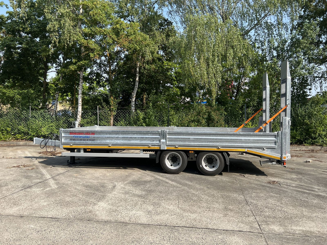Möslein 14,4 t Tandemtieflader, 7,20 m langNeufahrzeug - Lavloader tilhenger: bilde 1 Möslein 14,4 t Tandemtieflader, 7,20 m langNeufahrzeug - Lavloader tilhenger: bilde 1