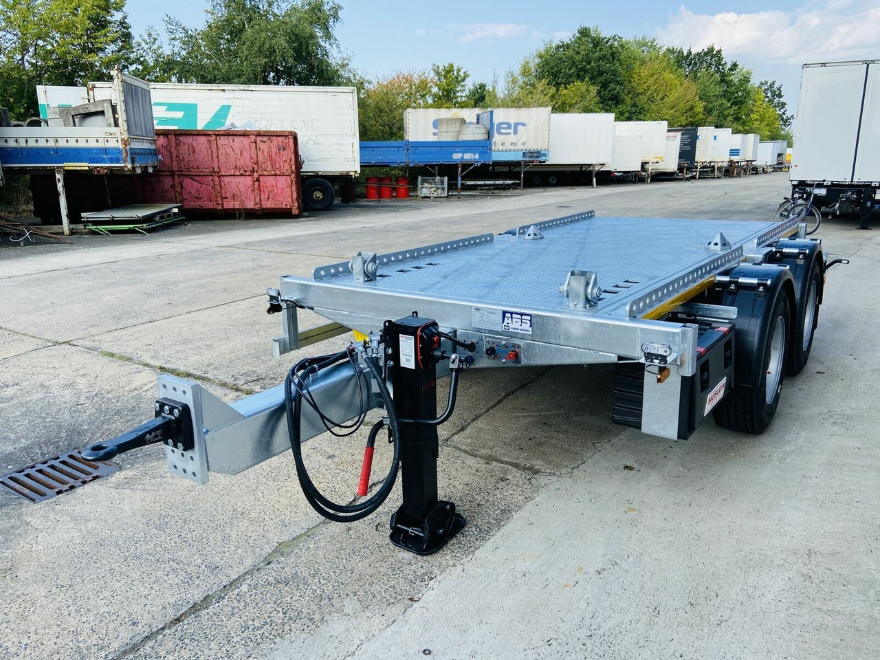 Möslein 14 t Tandem- Absetzmuldenanhänger,geschlossenen - Krokhenger/ Liftdumper henger: bilde 5 Möslein 14 t Tandem- Absetzmuldenanhänger,geschlossenen - Krokhenger/ Liftdumper henger: bilde 5