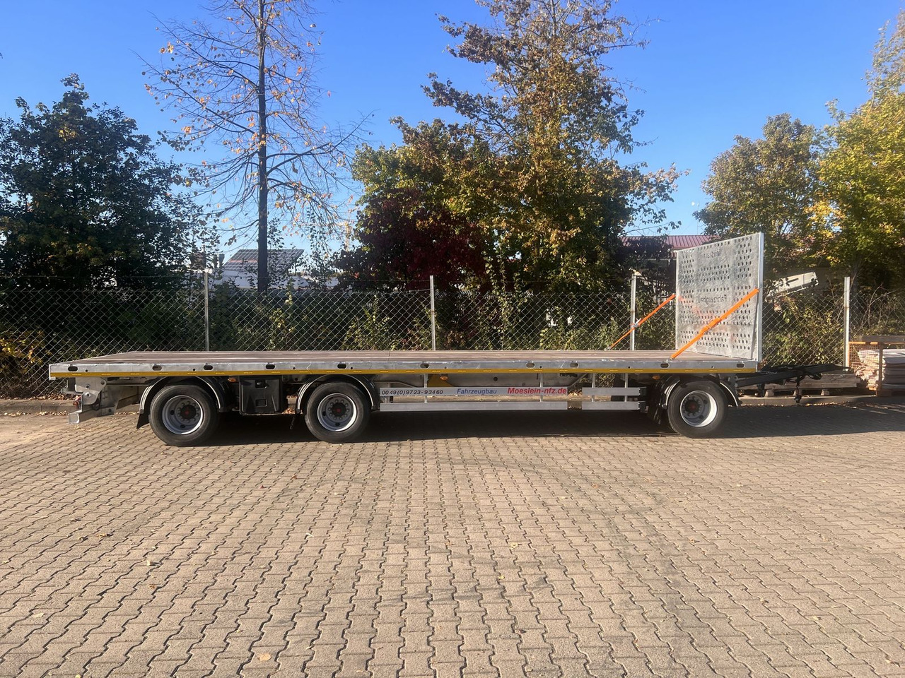 Möslein 3 Achs Jumbo- Plato- Anhänger 10 m, Mega - Planhenger/ Flathenger: bilde 4 Möslein 3 Achs Jumbo- Plato- Anhänger 10 m, Mega - Planhenger/ Flathenger: bilde 4