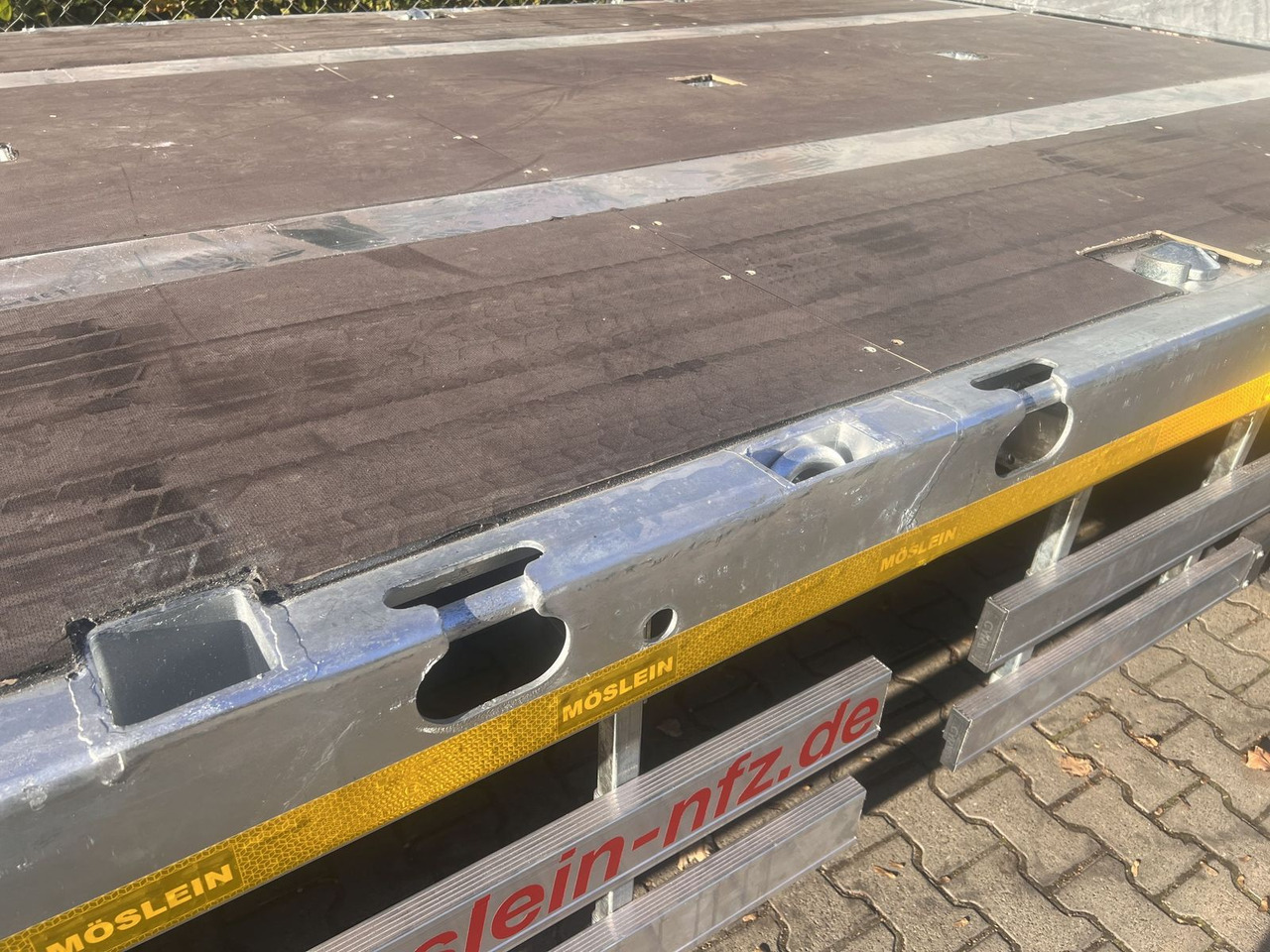 Planhenger/ Flathenger Möslein  3 Achs Jumbo- Plato- Anhänger 9 m, Mega: bilde 8