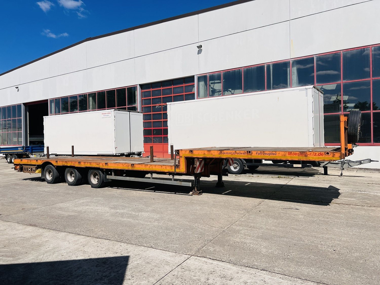 Möslein 3 Achs Satteltieflader Plato 45 t GGfür Fertigt - Lavloader semitrailer: bilde 4 Möslein 3 Achs Satteltieflader Plato 45 t GGfür Fertigt - Lavloader semitrailer: bilde 4