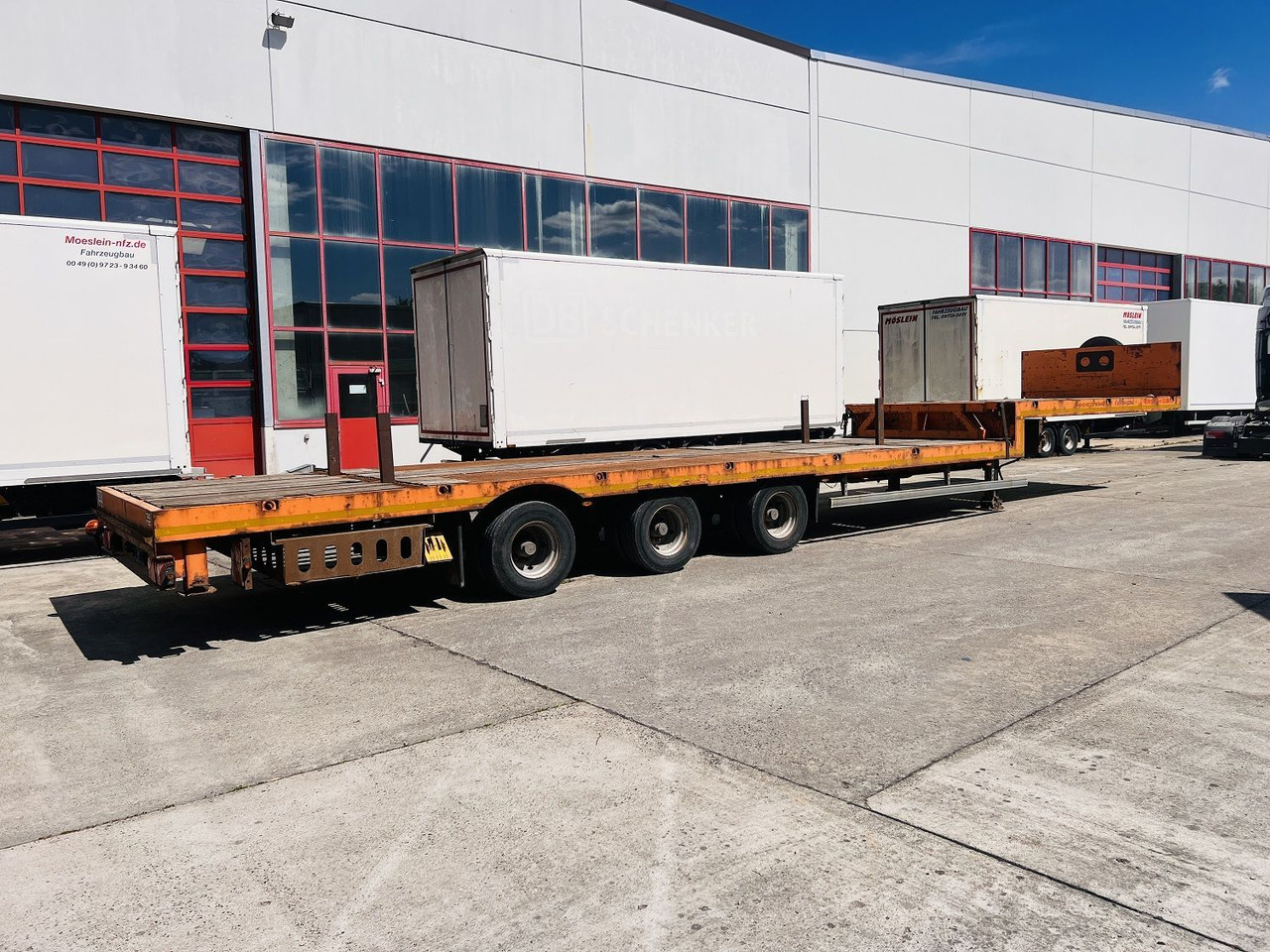 Möslein 3 Achs Satteltieflader Plato 45 t GGfür Fertigt - Lavloader semitrailer: bilde 2 Möslein 3 Achs Satteltieflader Plato 45 t GGfür Fertigt - Lavloader semitrailer: bilde 2