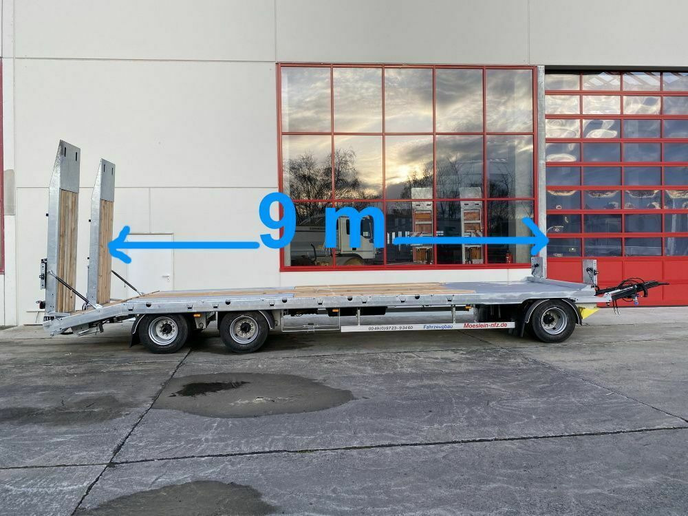 Möslein 3 Achs Tieflader mit gerader Ladefläche 9 m, Ne - Lavloader tilhenger: bilde 1 Möslein 3 Achs Tieflader mit gerader Ladefläche 9 m, Ne - Lavloader tilhenger: bilde 1