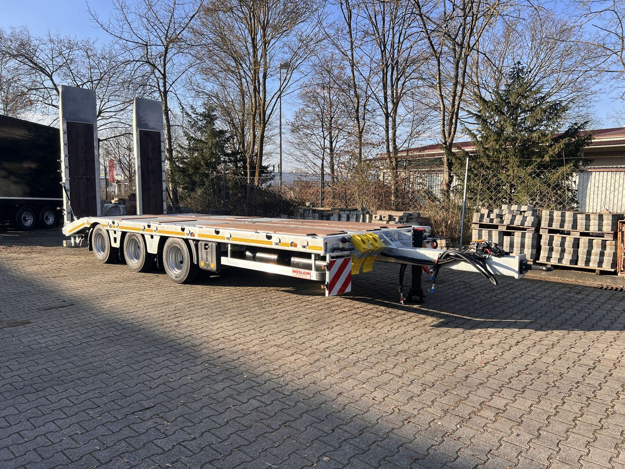 Möslein 34 t GG Tridem- Tieflader 3 Achs, gelenktNeufah - Lavloader tilhenger: bilde 4 Möslein 34 t GG Tridem- Tieflader 3 Achs, gelenktNeufah - Lavloader tilhenger: bilde 4