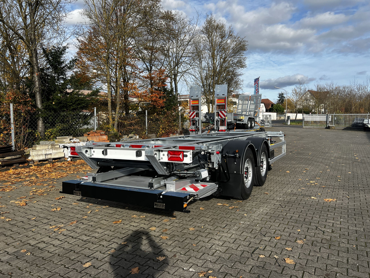 Möslein BDF Tandem- BDF- Wechselanhänger mit Ladebordwand - Container-transport/ Vekselflak tilhenger: bilde 5 Möslein BDF Tandem- BDF- Wechselanhänger mit Ladebordwand - Container-transport/ Vekselflak tilhenger: bilde 5