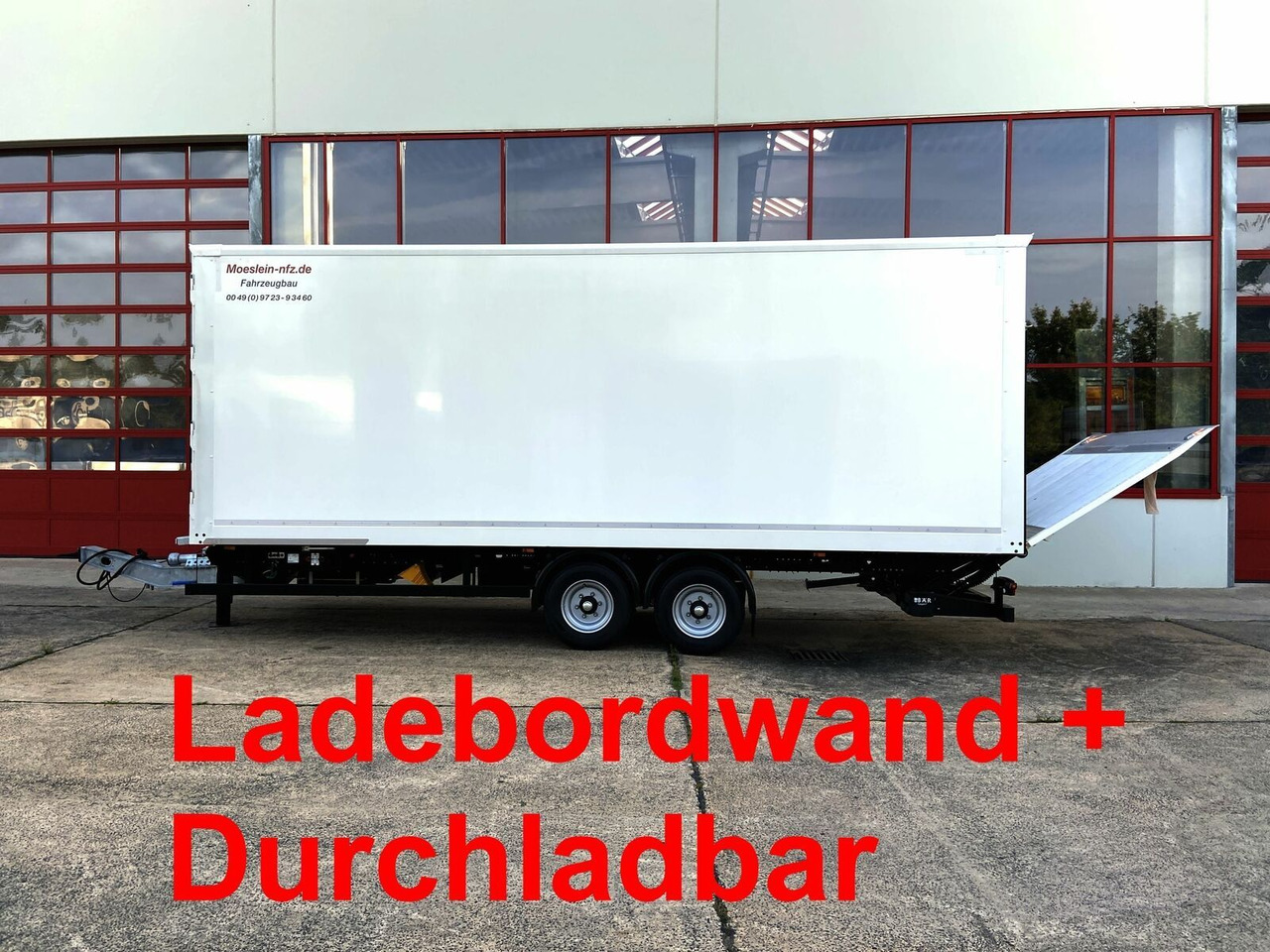 Möslein NEUER Tandem Koffer, Ladebordwand+ Durchladbar - Skaphenger: bilde 1 Möslein NEUER Tandem Koffer, Ladebordwand+ Durchladbar - Skaphenger: bilde 1