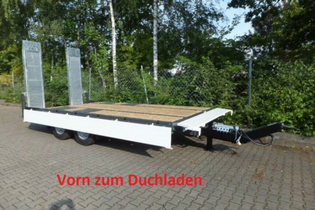 Lavloader tilhenger Möslein  Neuer Tandemtieflader 13 t GG: bilde 6