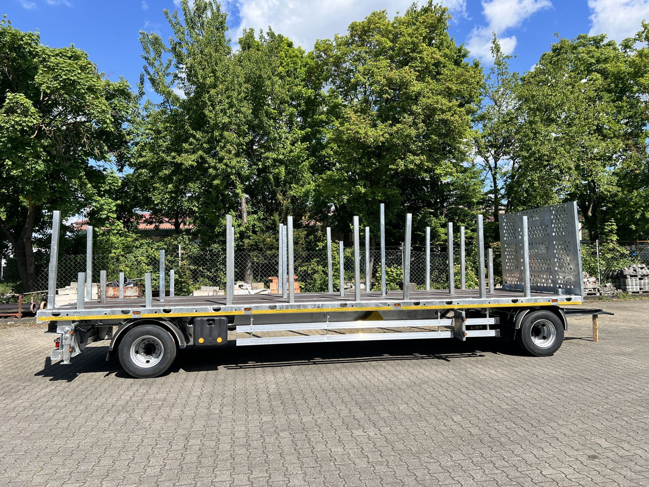 Möslein T 2 Plato 7,60 m 2 Achs Jumbo- Plato- Anhänger Mega - Planhenger/ Flathenger: bilde 3 Möslein T 2 Plato 7,60 m 2 Achs Jumbo- Plato- Anhänger Mega - Planhenger/ Flathenger: bilde 3