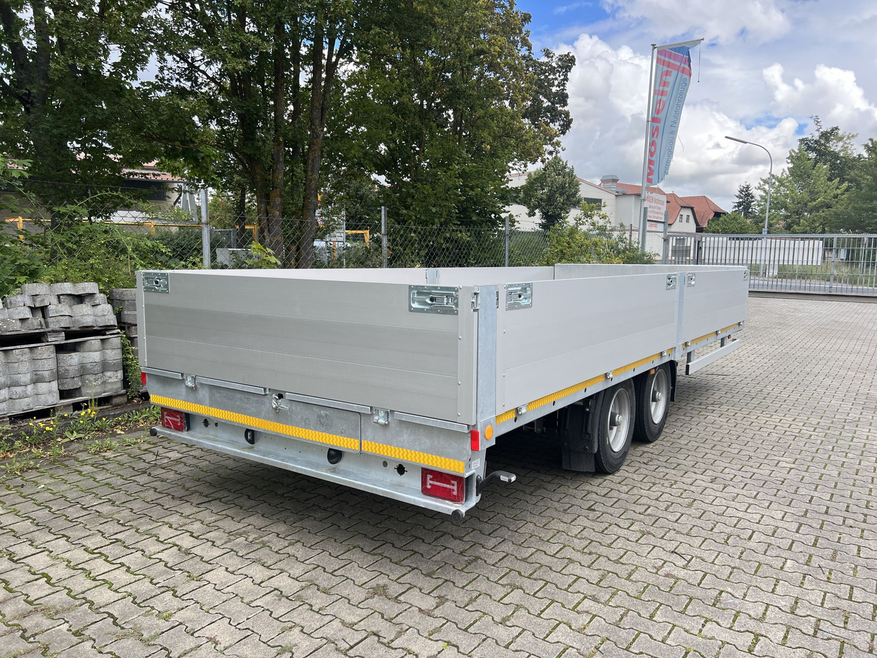 Möslein THT 11- G 7,2 Tandem- Pritschenanhänger- Tieflader - Planhenger/ Flathenger: bilde 5 Möslein THT 11- G 7,2 Tandem- Pritschenanhänger- Tieflader - Planhenger/ Flathenger: bilde 5