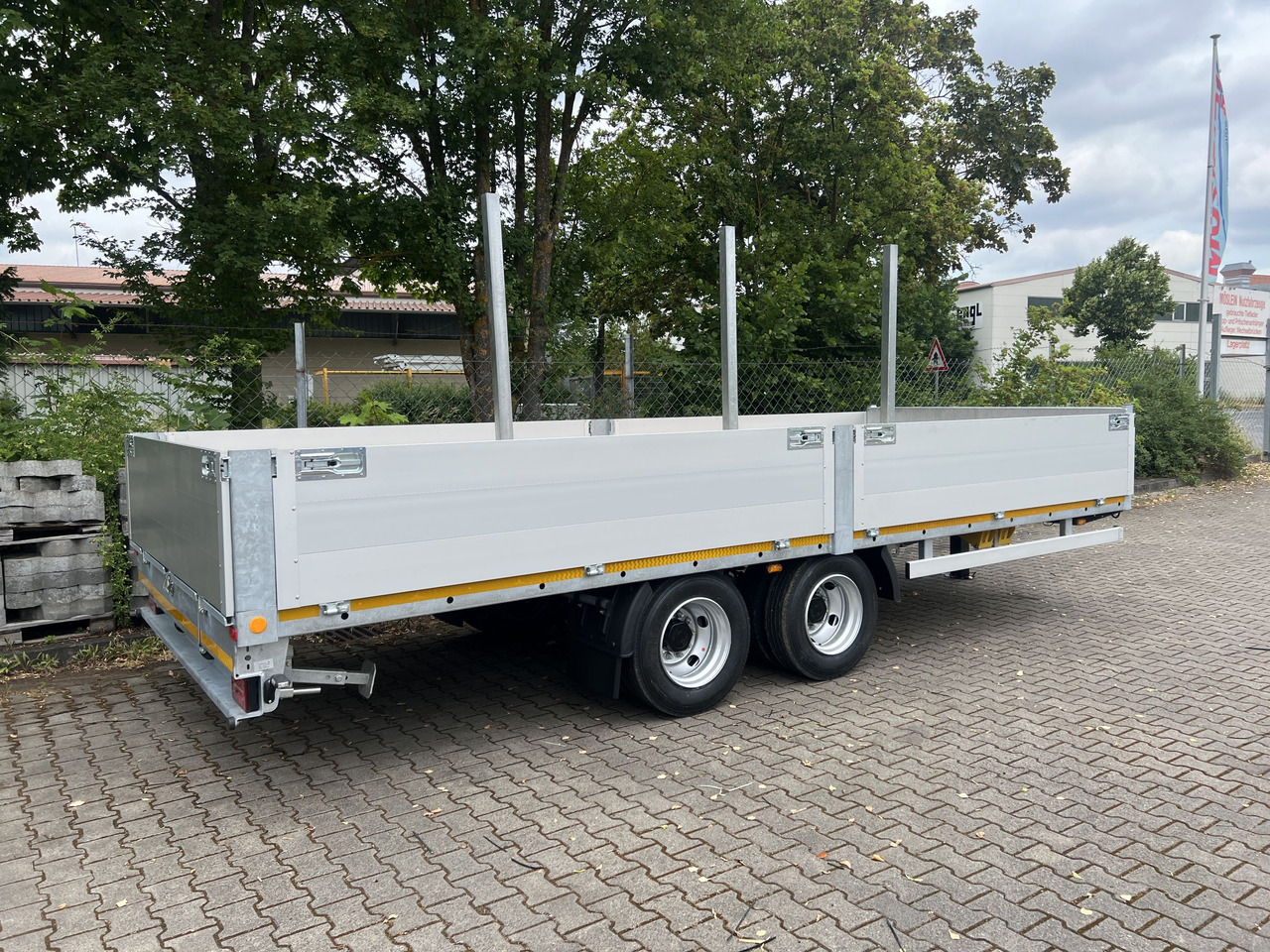 Ny Planhenger/ Flathenger Möslein THT 14,4 G 6,2 14,4 t GG Tandem- Pritschenanhänger- Tieflader: bilde 7 Ny Planhenger/ Flathenger Möslein THT 14,4 G 6,2 14,4 t GG Tandem- Pritschenanhänger- Tieflader: bilde 7