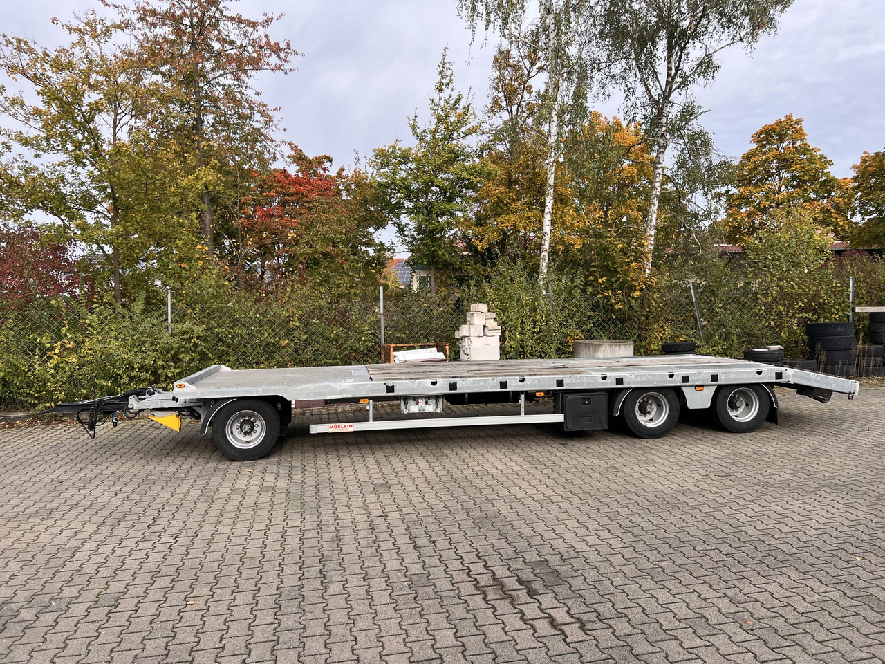 Möslein TO 3 F Schwebheim 3 Achs Tiefladeranhänger - Lavloader tilhenger: bilde 1 Möslein TO 3 F Schwebheim 3 Achs Tiefladeranhänger - Lavloader tilhenger: bilde 1