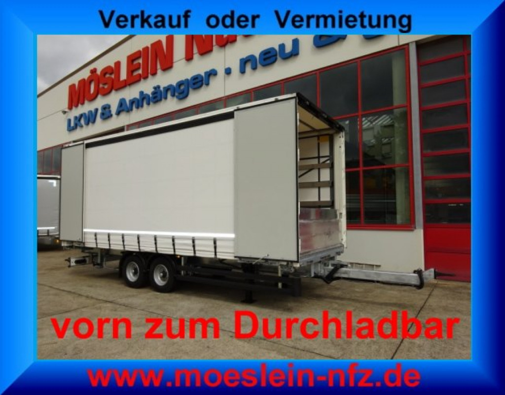 Möslein TPW 105 D Schwebheim Tandem- Planenanhänger Durchladen - Kapellhenger: bilde 1 Möslein TPW 105 D Schwebheim Tandem- Planenanhänger Durchladen - Kapellhenger: bilde 1