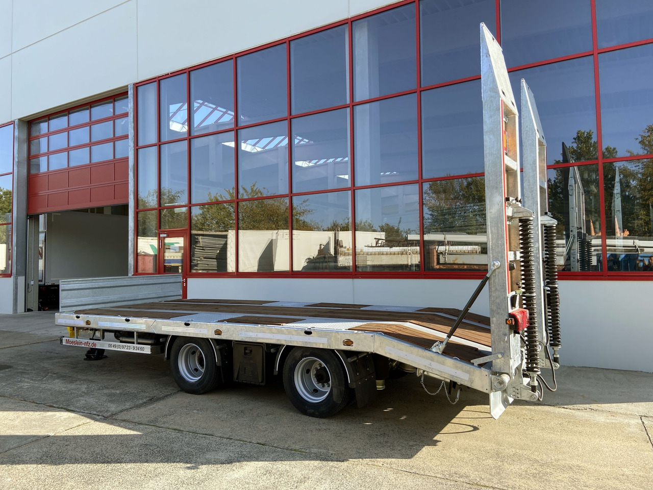 Ny Lavloader tilhenger for transport av tunge maskiner Möslein TT 19 - 6,5  19 t Tandemtieflader, Luftgefedert, NEU: bilde 7