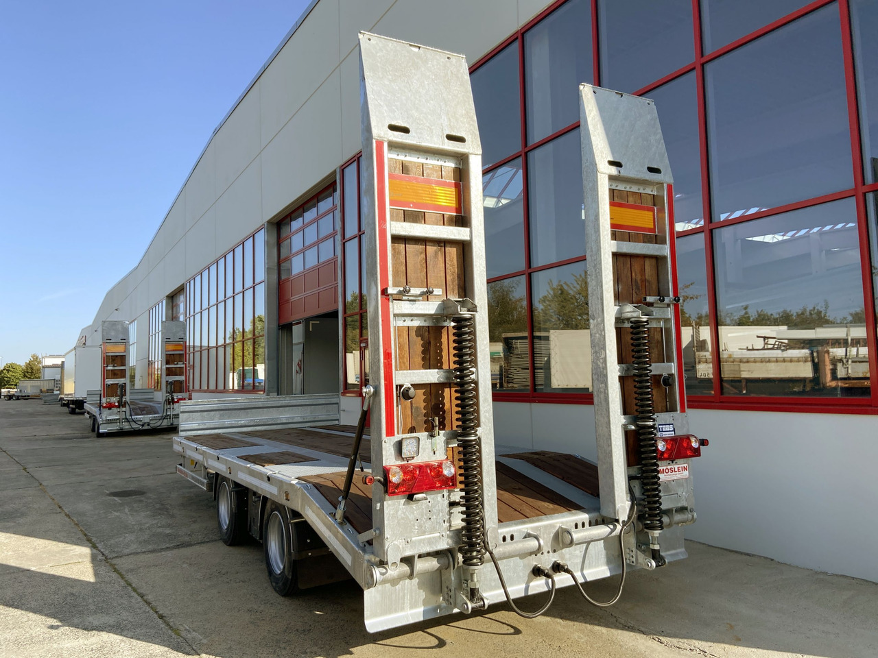 Ny Lavloader tilhenger for transport av tunge maskiner Möslein TT 19 - 6,5  19 t Tandemtieflader, Luftgefedert, NEU: bilde 8