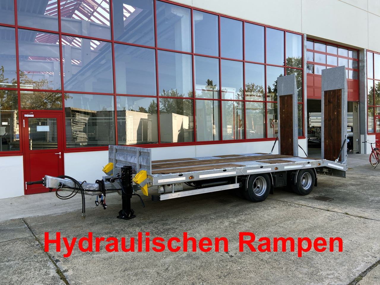 Möslein TT21-7,2 Hydr 21 t Tandemtieflader, hydr. Rampen, NEU - Lavloader tilhenger: bilde 4 Möslein TT21-7,2 Hydr 21 t Tandemtieflader, hydr. Rampen, NEU - Lavloader tilhenger: bilde 4