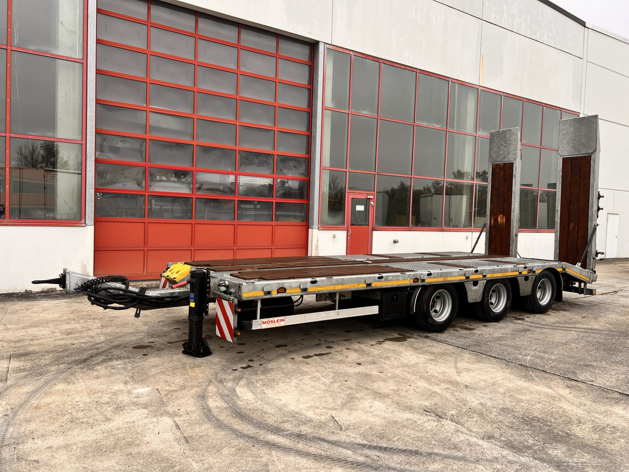 Möslein TTA33 Schwebheim 31 t Tridemtieflader gelenkt, Neuwertig - Lavloader tilhenger: bilde 4 Möslein TTA33 Schwebheim 31 t Tridemtieflader gelenkt, Neuwertig - Lavloader tilhenger: bilde 4