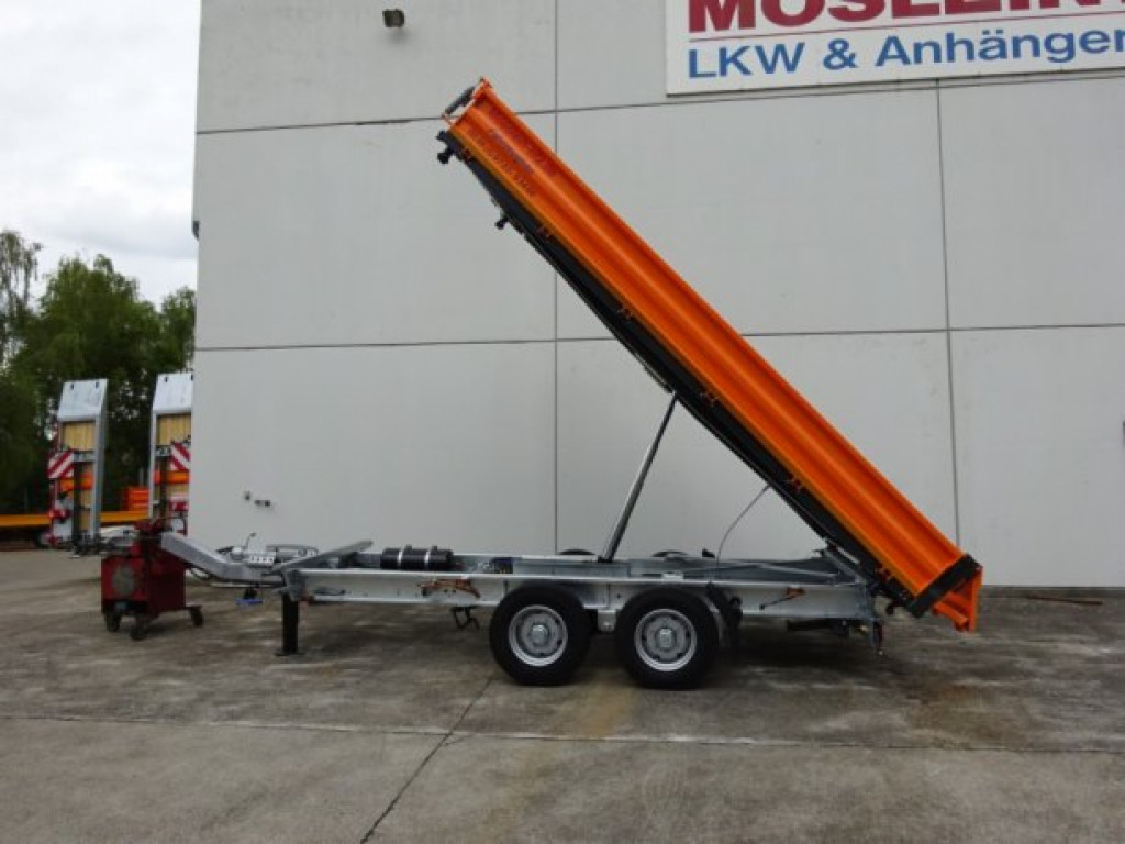 Möslein TTD11 Orange neuer Tandem 3- Seitenkipper Tieflader-- Neufahrzeug -- - Tipphenger: bilde 5 Möslein TTD11 Orange neuer Tandem 3- Seitenkipper Tieflader-- Neufahrzeug -- - Tipphenger: bilde 5