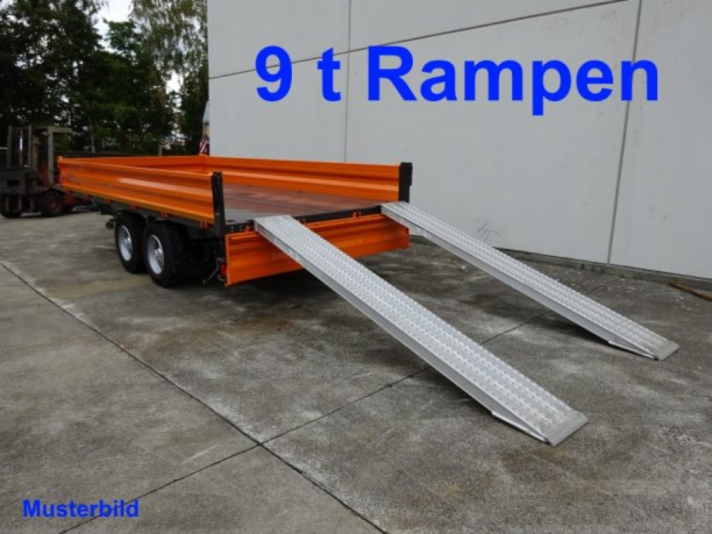 Möslein TTD11 weiß neuer Tandem 3- Seitenkipper Tieflader-- Neufahrzeug -- - Tipphenger: bilde 3 Möslein TTD11 weiß neuer Tandem 3- Seitenkipper Tieflader-- Neufahrzeug -- - Tipphenger: bilde 3