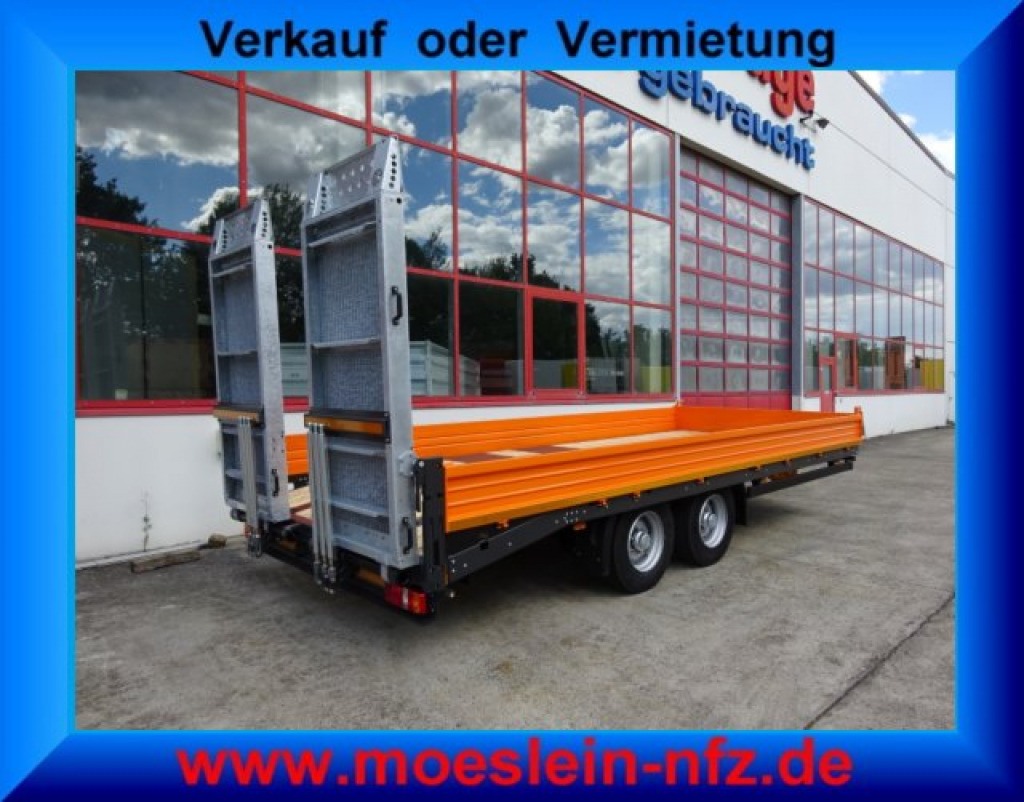 Möslein TTT 11-6,2 BR Orange Tandemtieflader mit breiten RampenNeufahrzeug - Lavloader tilhenger: bilde 1 Möslein TTT 11-6,2 BR Orange Tandemtieflader mit breiten RampenNeufahrzeug - Lavloader tilhenger: bilde 1