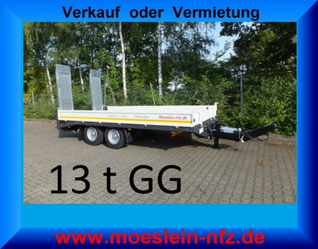 Möslein TTT 13- 5,2 Weiß Neuer Tandemtieflader 13 t GG - Lavloader tilhenger: bilde 4 Möslein TTT 13- 5,2 Weiß Neuer Tandemtieflader 13 t GG - Lavloader tilhenger: bilde 4