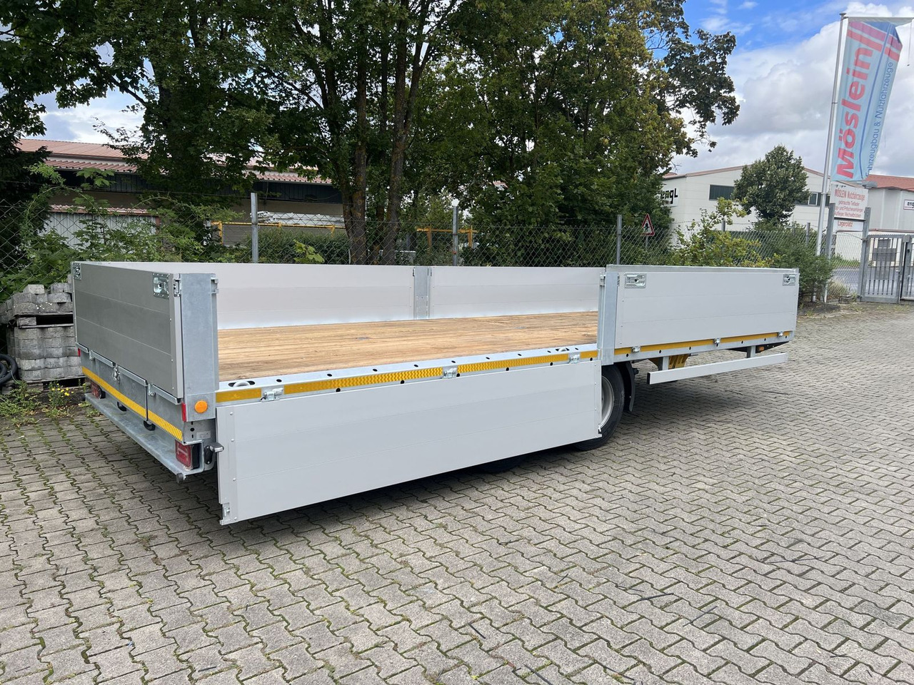 Möslein Tandem- Pritschenanhänger- Tieflader - Planhenger/ Flathenger: bilde 4 Möslein Tandem- Pritschenanhänger- Tieflader - Planhenger/ Flathenger: bilde 4