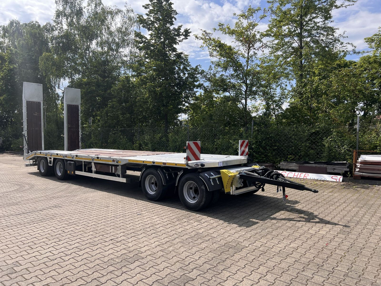 Möslein neuer 4 Achs Tieflader gerade hydraulischen Ram - Lavloader tilhenger: bilde 2 Möslein neuer 4 Achs Tieflader gerade hydraulischen Ram - Lavloader tilhenger: bilde 2