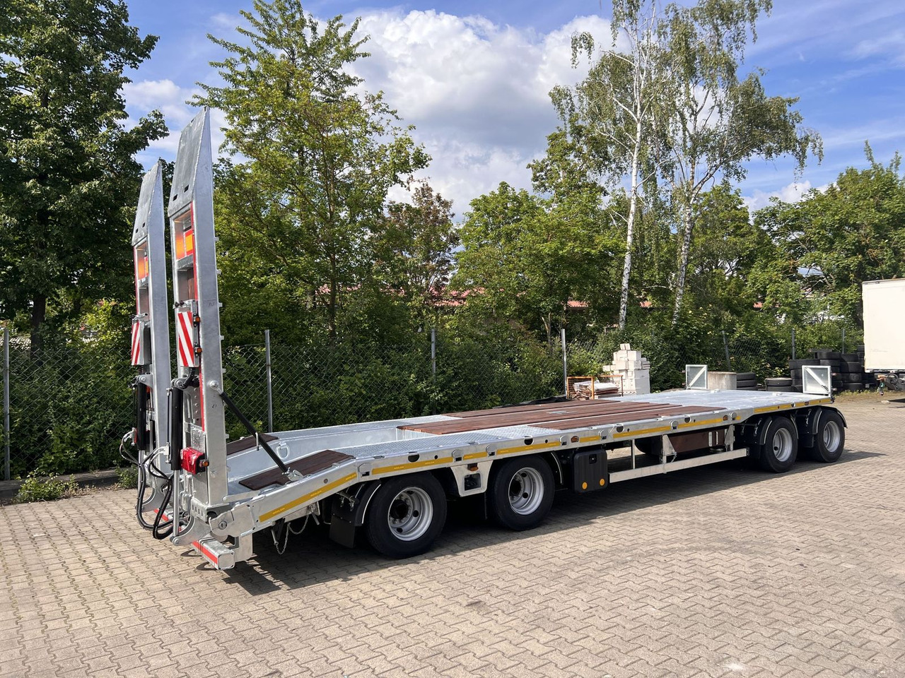 Möslein neuer 4 Achs Tieflader gerade hydraulischen Ram - Lavloader tilhenger: bilde 4 Möslein neuer 4 Achs Tieflader gerade hydraulischen Ram - Lavloader tilhenger: bilde 4