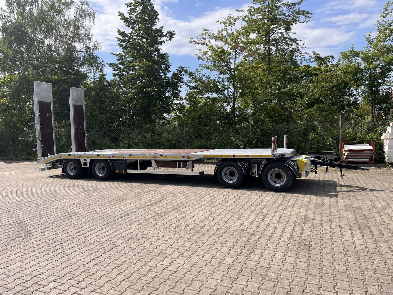 Möslein neuer 4 Achs Tieflader gerade hydraulischen Ram - Lavloader tilhenger: bilde 5 Möslein neuer 4 Achs Tieflader gerade hydraulischen Ram - Lavloader tilhenger: bilde 5