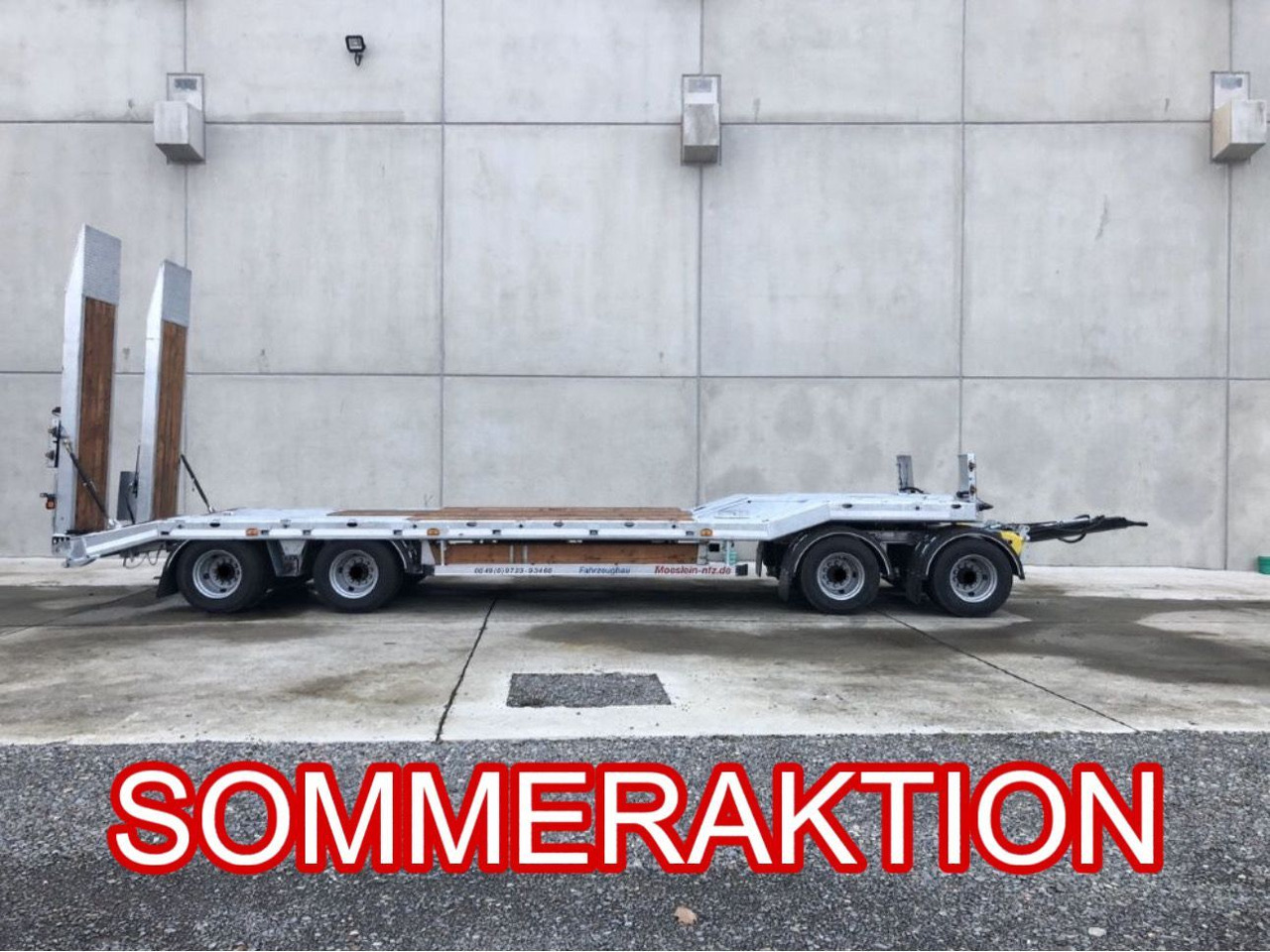 Möslein neuer 4 Achs Tieflader hydraulischen Rampen - Lavloader tilhenger: bilde 1 Möslein neuer 4 Achs Tieflader hydraulischen Rampen - Lavloader tilhenger: bilde 1