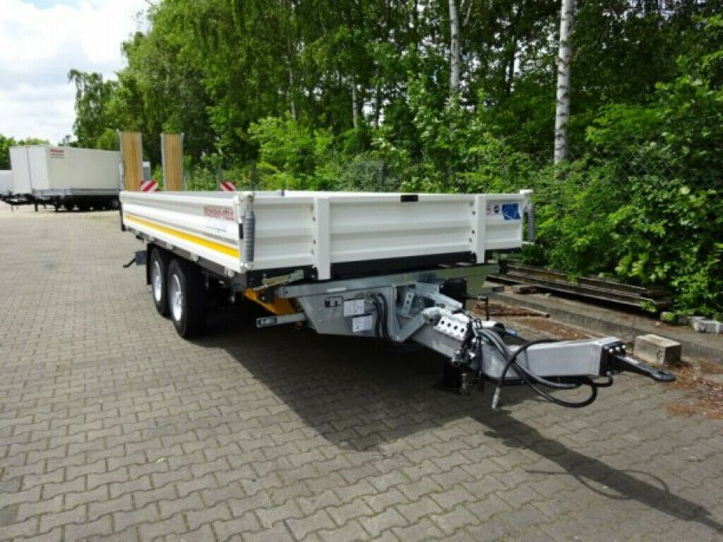 Tipphenger Möslein  neuer Tandem 3- Seitenkipper Tieflader-- Neufah: bilde 6