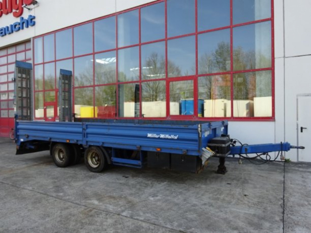 Lavloader tilhenger for transport av tunge maskiner Müller Mitteltal ETUE-TA 18,0 18 t GG Tandemtieflader: bilde 7 Lavloader tilhenger for transport av tunge maskiner Müller Mitteltal ETUE-TA 18,0 18 t GG Tandemtieflader: bilde 7