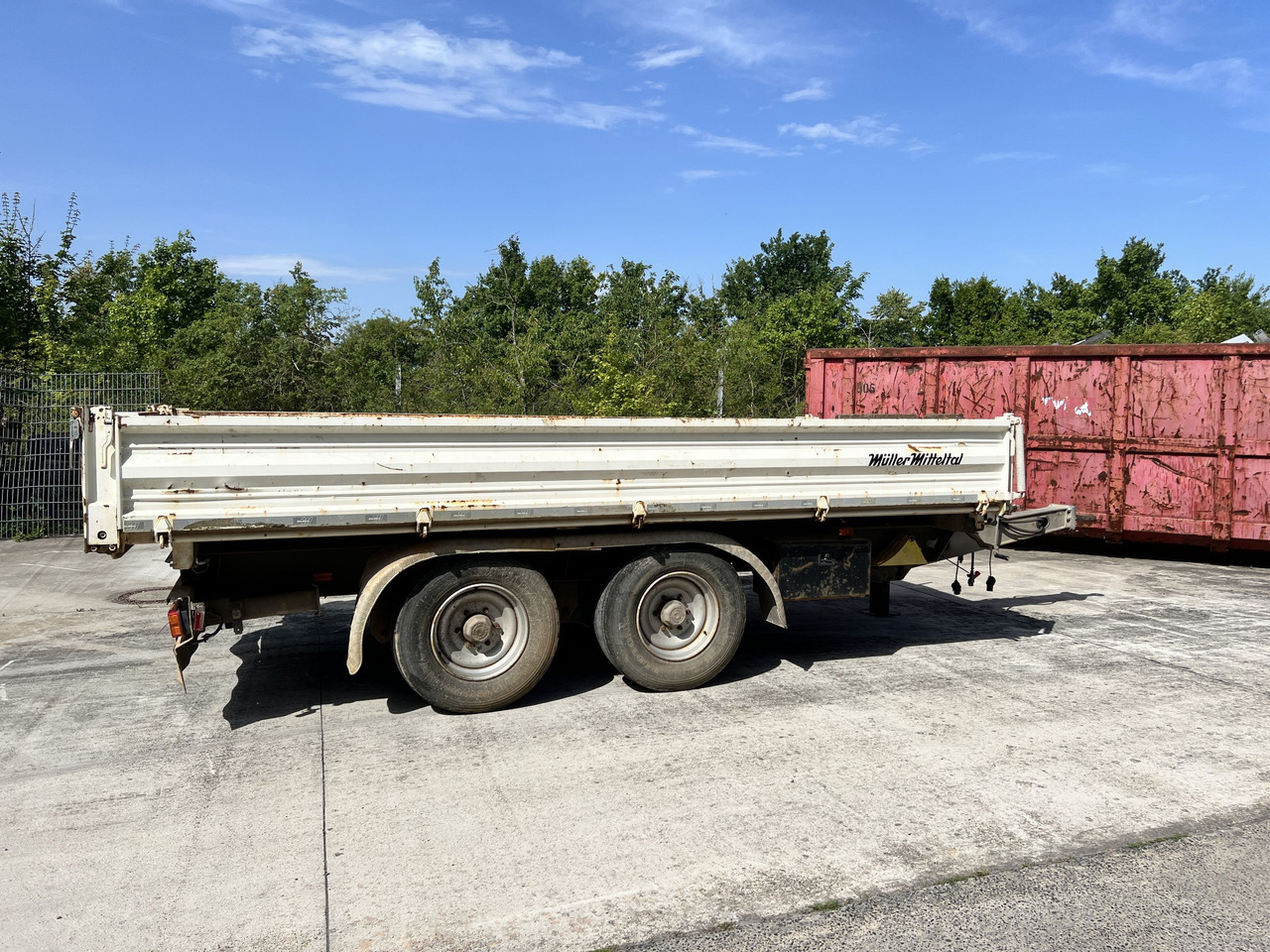 Müller Mitteltal TA-2 13,5 t Tandemkipper- Tieflader - Tipphenger: bilde 3 Müller Mitteltal TA-2 13,5 t Tandemkipper- Tieflader - Tipphenger: bilde 3