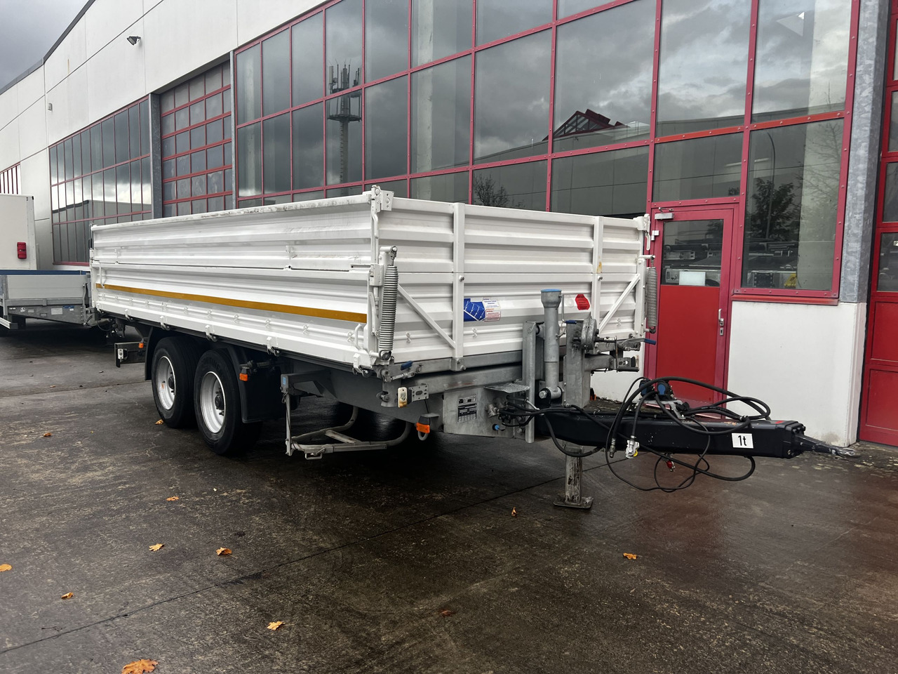 Schmid Fahrzeugbau DK 135 AR  13,5 t Tandemkipper mit Aufsatzbordwänden - Tipphenger: bilde 5 Schmid Fahrzeugbau DK 135 AR  13,5 t Tandemkipper mit Aufsatzbordwänden - Tipphenger: bilde 5