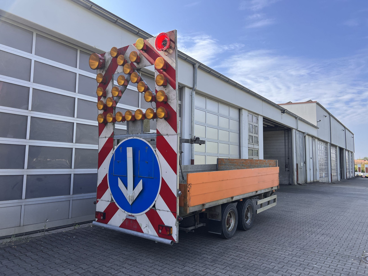 Schmitz Korbach SDAH  Tandempritsche - Planhenger/ Flathenger: bilde 1 Schmitz Korbach SDAH  Tandempritsche - Planhenger/ Flathenger: bilde 1