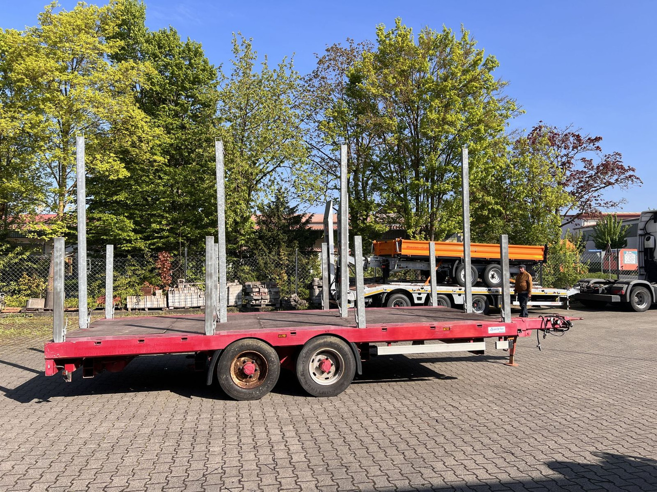 Auwärter Tandempritsche, ausziehbar - Semitrailer: bilde 4 Auwärter Tandempritsche, ausziehbar - Semitrailer: bilde 4